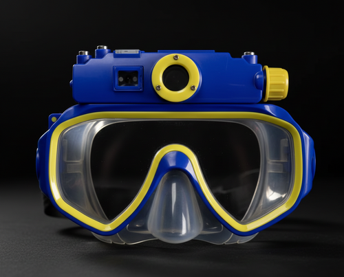 Underwater Camera Mask (720p), Hands-Free POV